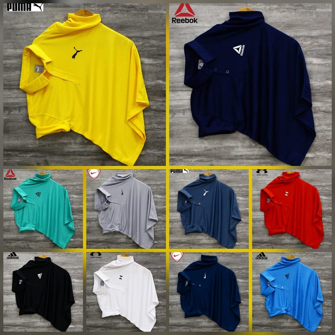 Combo of 5 Lycra Polo T Shirts  799/- Only